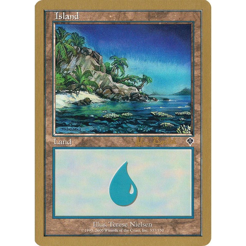 Island (ab337) (Alex Borteh) [World Championship Decks 2001]