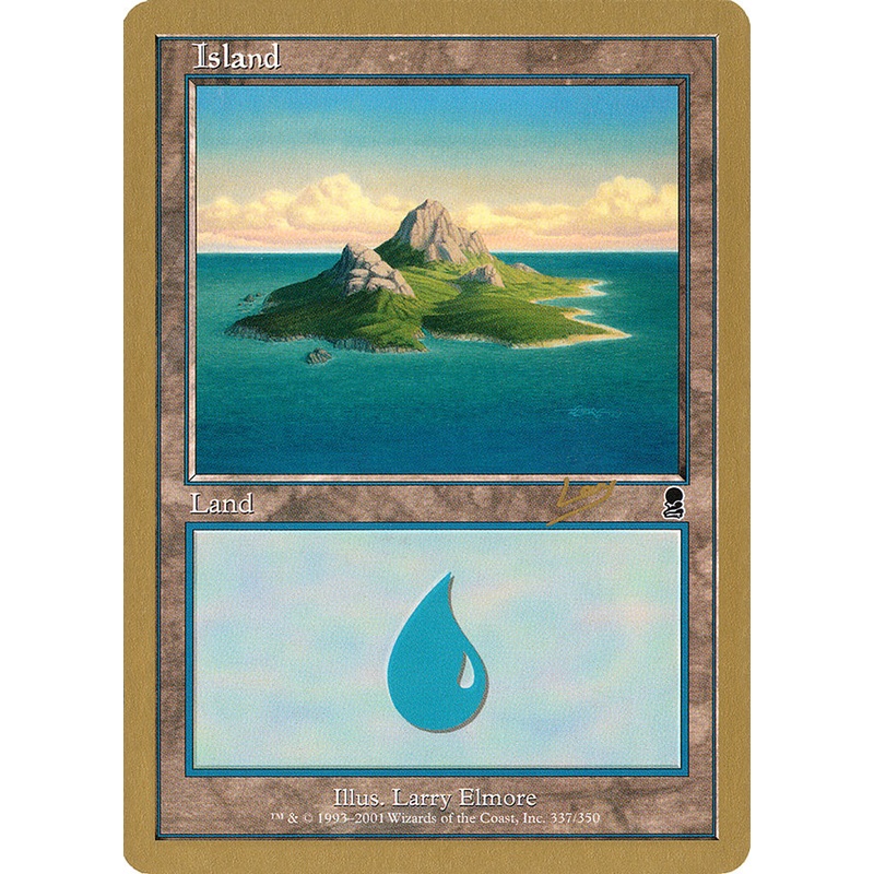 Island (rl337) (Raphael Levy) [World Championship Decks 2002]