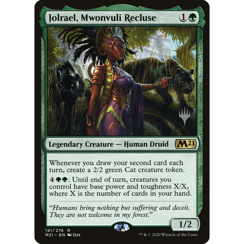 Jolrael, Mwonvuli Recluse (Promo Pack) [Core Set 2021 Promos]