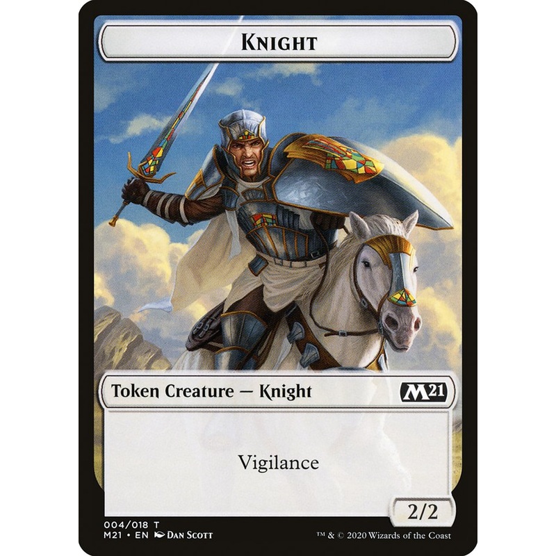 Knight Token [Core Set 2021 Tokens]