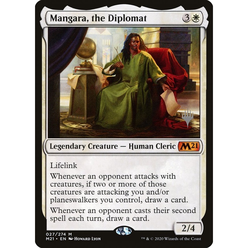 Mangara, the Diplomat (Promo Pack) [Core Set 2021 Promos]