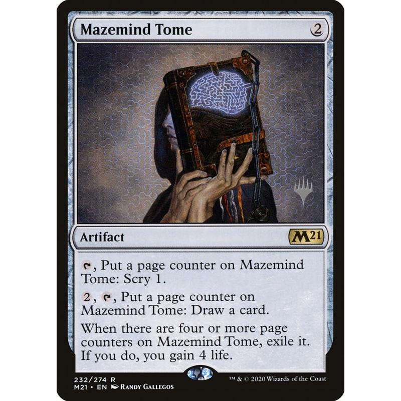 Mazemind Tome (Promo Pack) [Core Set 2021 Promos]