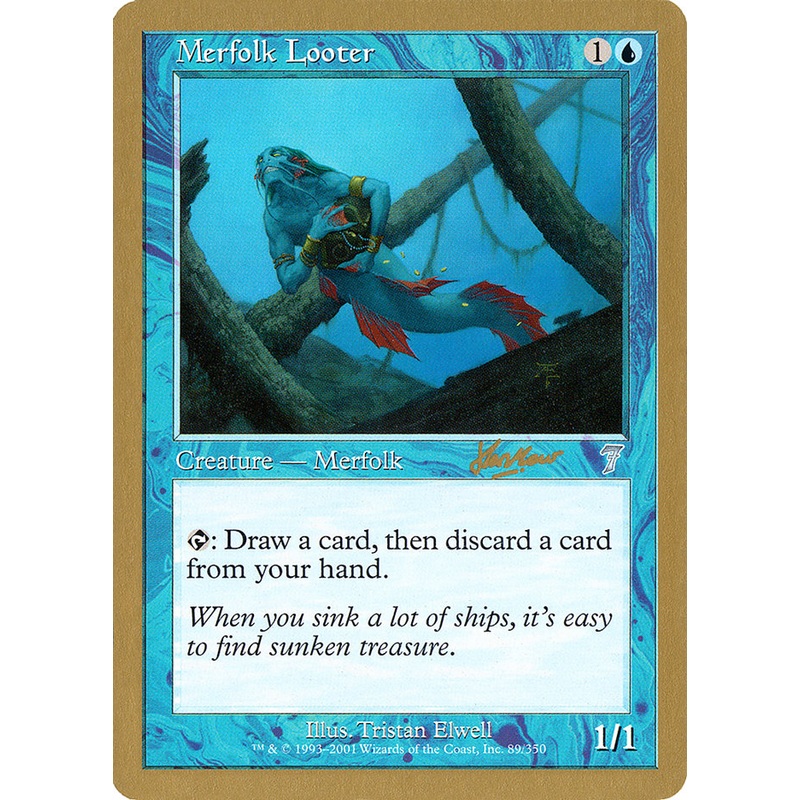 Merfolk Looter (Sim Han How) [World Championship Decks 2002]