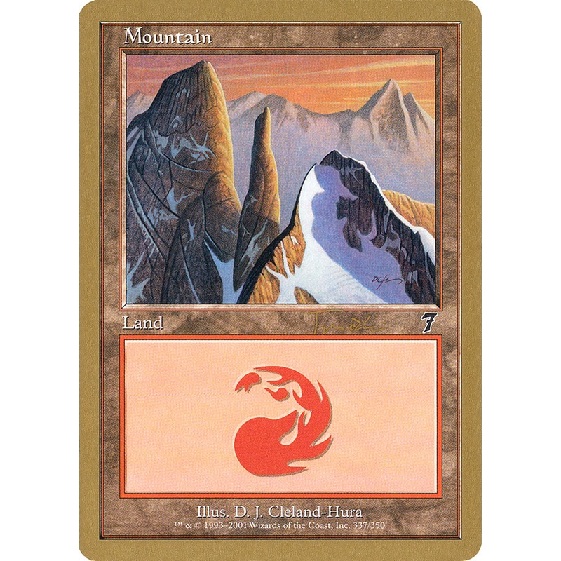 Mountain (jt337) (Jan Tomcani) [World Championship Decks 2001]