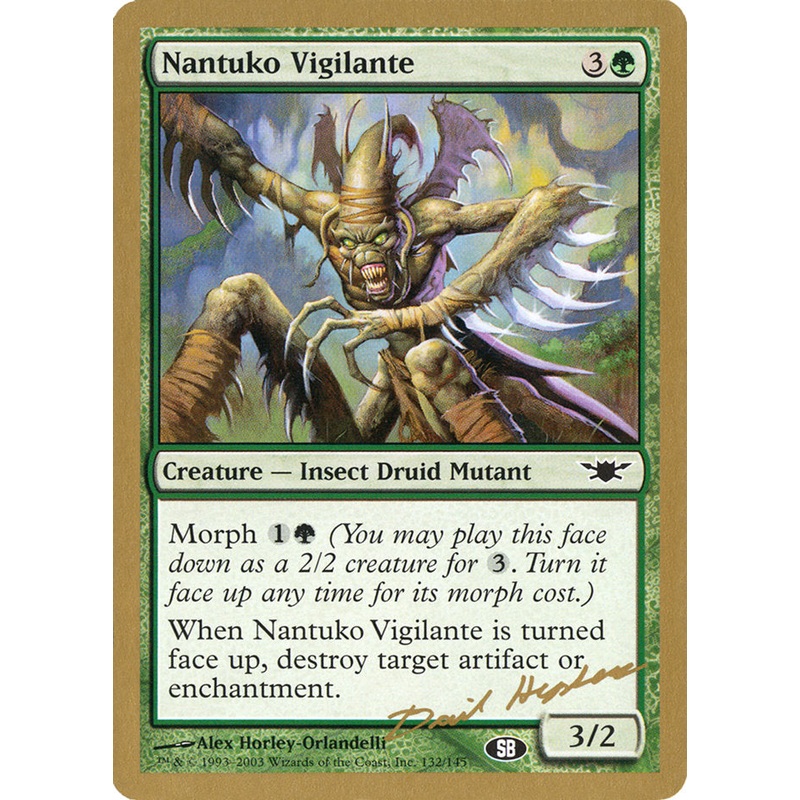 Nantuko Vigilante (Dave Humpherys) (SB) [World Championship Decks 2003]