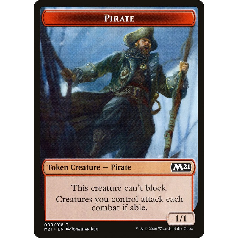 Pirate Token [Core Set 2021 Tokens]