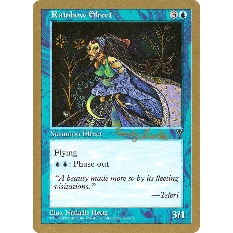 Rainbow Efreet (Randy Buehler) [World Championship Decks 1998]