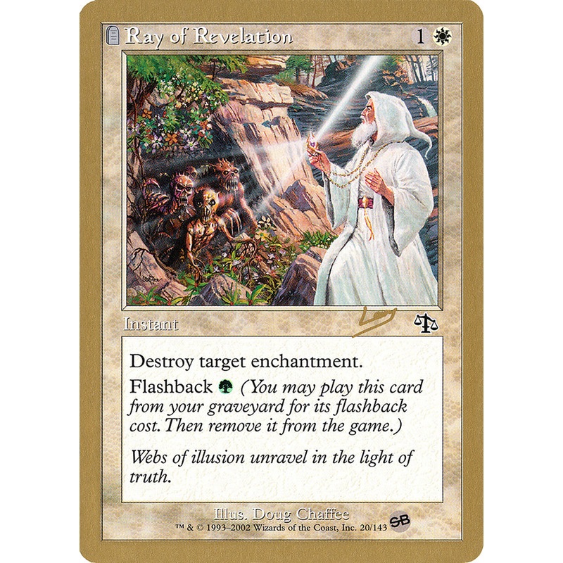 Ray of Revelation (Raphael Levy) (SB) [World Championship Decks 2002]