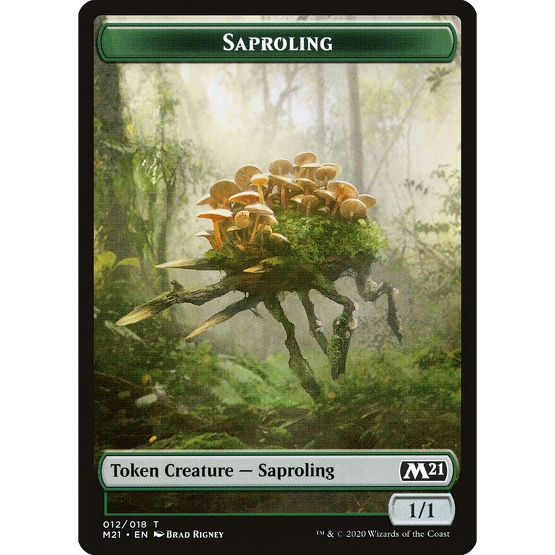 Saproling Token [Core Set 2021 Tokens]