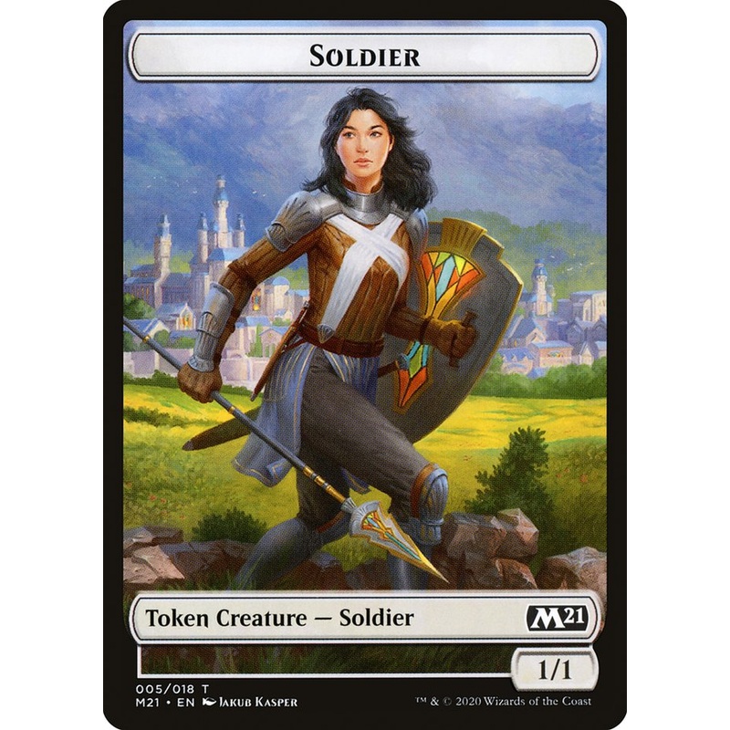 Soldier Token [Core Set 2021 Tokens]