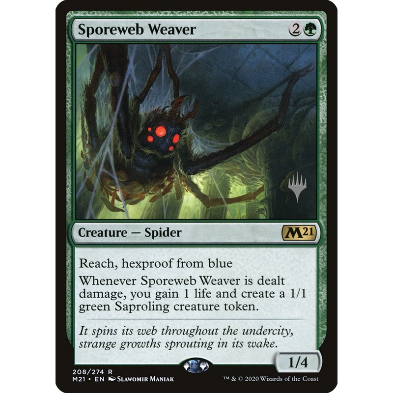 Sporeweb Weaver (Promo Pack) [Core Set 2021 Promos]