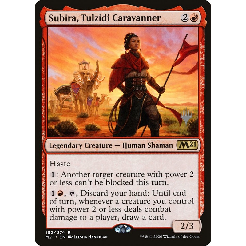 Subira, Tulzidi Caravanner (Promo Pack) [Core Set 2021 Promos]