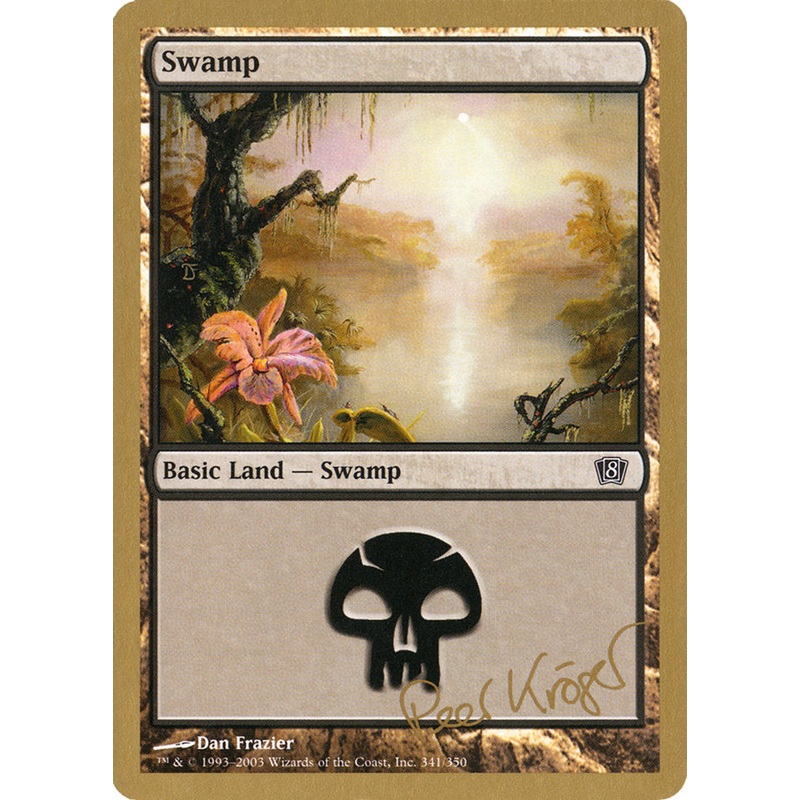 Swamp (pk341) (Peer Kroger) [World Championship Decks 2003]