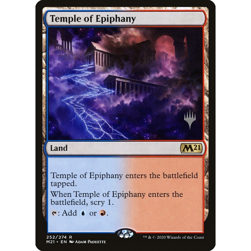 Temple of Epiphany (Promo Pack) [Core Set 2021 Promos]