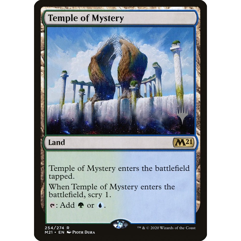 Temple of Mystery (Promo Pack) [Core Set 2021 Promos]