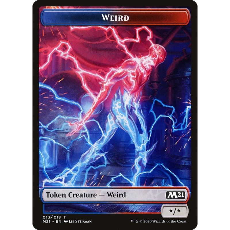 Weird Token [Core Set 2021 Tokens]