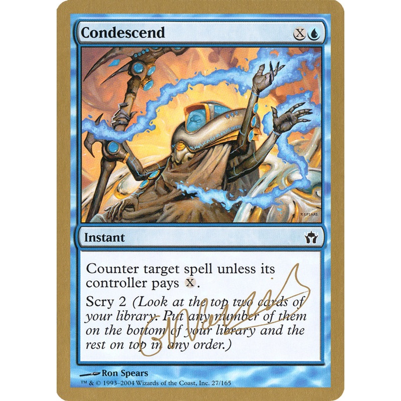 Condescend (Gabriel Nassif) [World Championship Decks 2004]