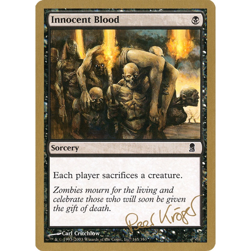 Innocent Blood (Peer Kroger) [World Championship Decks 2003]