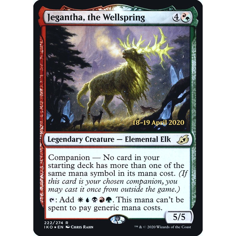 Jegantha, the Wellspring [Ikoria: Lair of Behemoths Prerelease Promos]