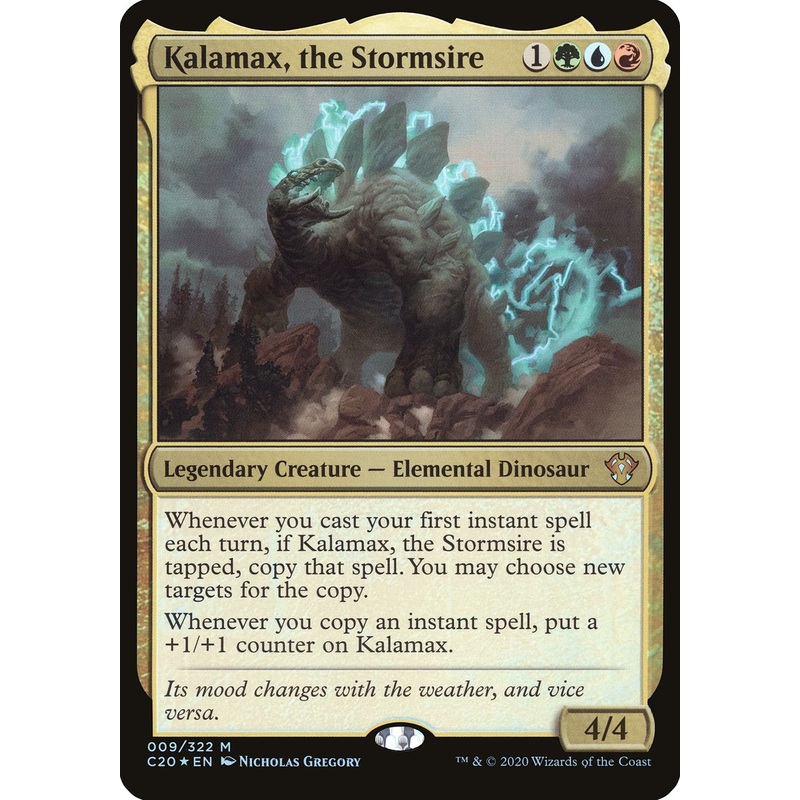 Kalamax, the Stormsire (Oversized) [Commander 2020 Oversized]