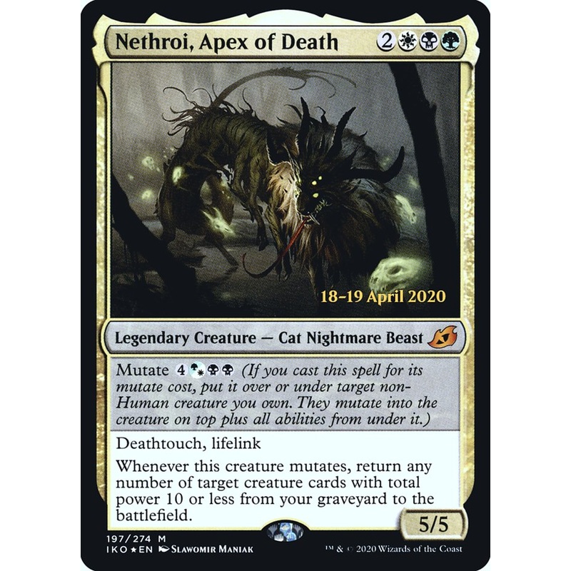Nethroi, Apex of Death [Ikoria: Lair of Behemoths Prerelease Promos]