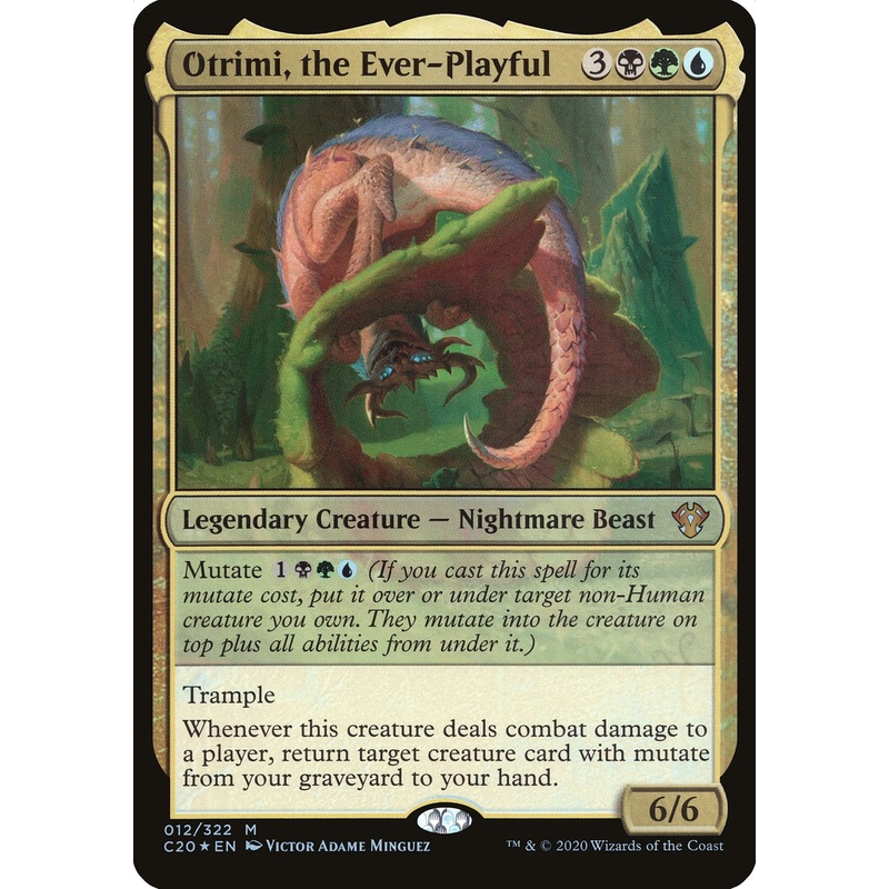 Otrimi, the Ever-Playful (Oversized) [Commander 2020 Oversized]
