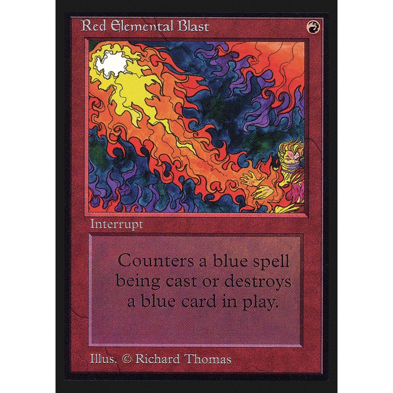Red Elemental Blast [International Collectors' Edition]