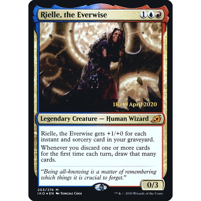 Rielle, the Everwise [Ikoria: Lair of Behemoths Prerelease Promos]