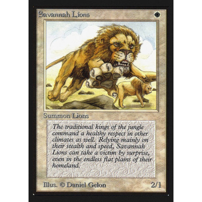 Savannah Lions (CE) [Collectors Edition]