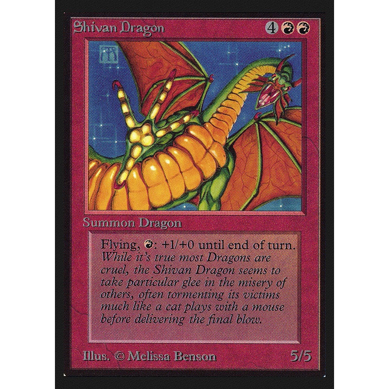 Shivan Dragon [Collectors' Edition]