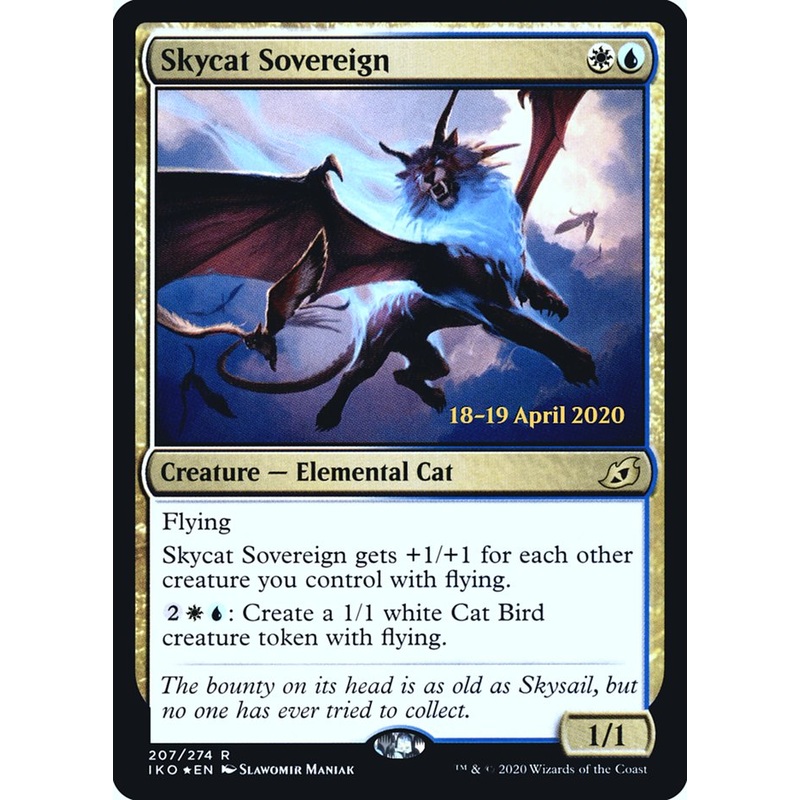 Skycat Sovereign [Ikoria: Lair of Behemoths Prerelease Promos]