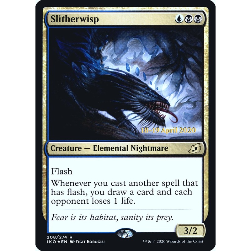Slitherwisp [Ikoria: Lair of Behemoths Prerelease Promos]