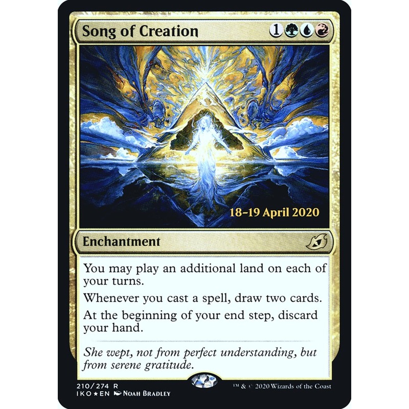 Song of Creation [Ikoria: Lair of Behemoths Prerelease Promos]