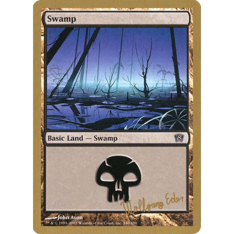 Swamp (we340) (Wolfgang Eder) [World Championship Decks 2003]
