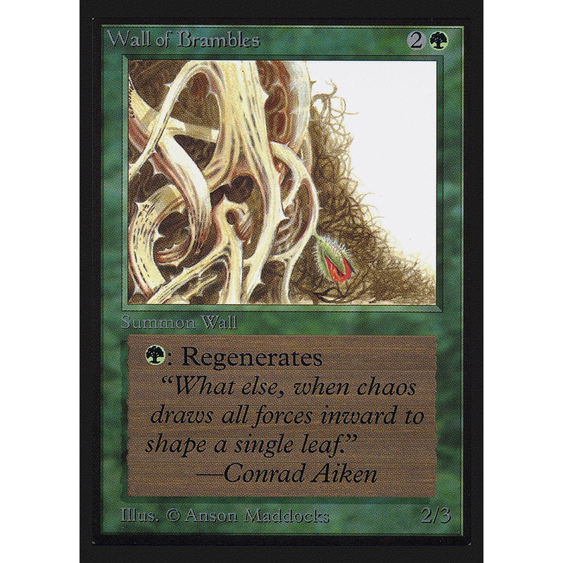 Wall of Brambles [Collectors' Edition]
