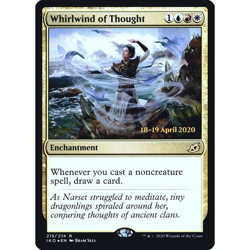 Whirlwind of Thought [Ikoria: Lair of Behemoths Prerelease Promos]