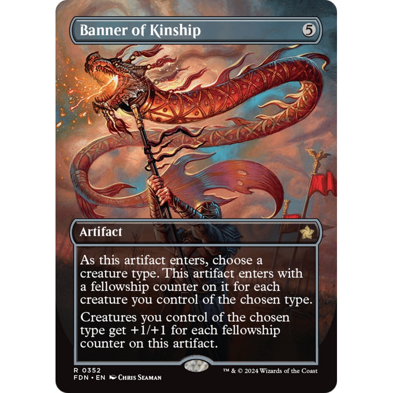 Banner of Kinship (Borderless) [Foundations]
