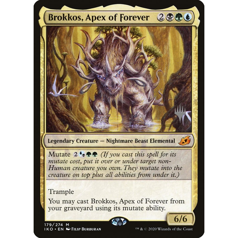 Brokkos, Apex of Forever (Promo Pack) [Ikoria: Lair of Behemoths Promos]
