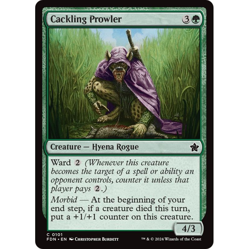 Cackling Prowler [Foundations]