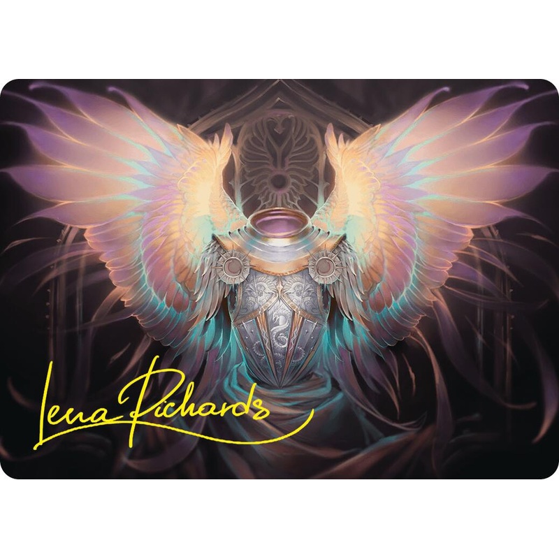 Celestial Armor Art Card (2/54) (Gold-Stamped Signature) [Foundations Art Series]