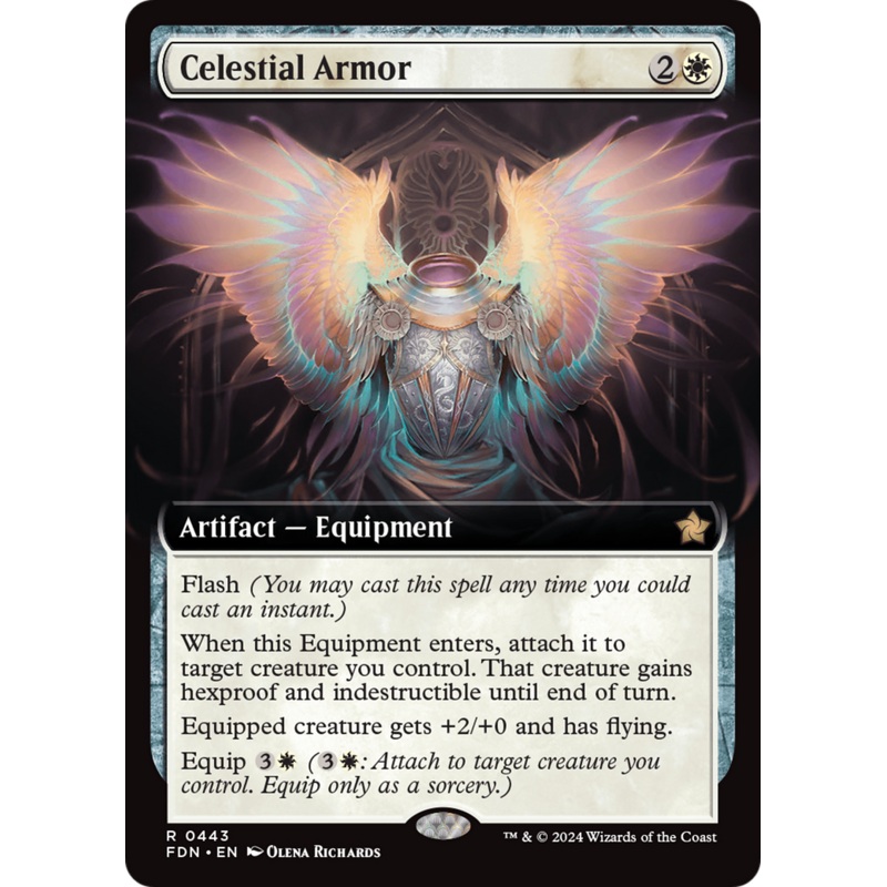 Celestial Armor (Extended Art) [Foundations]