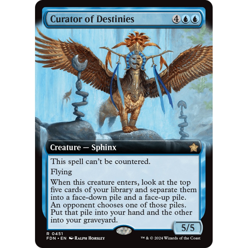 Curator of Destinies (Extended Art) [Foundations]