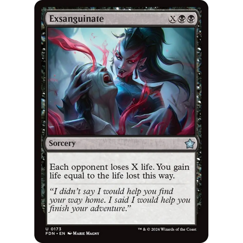 Exsanguinate [Foundations]