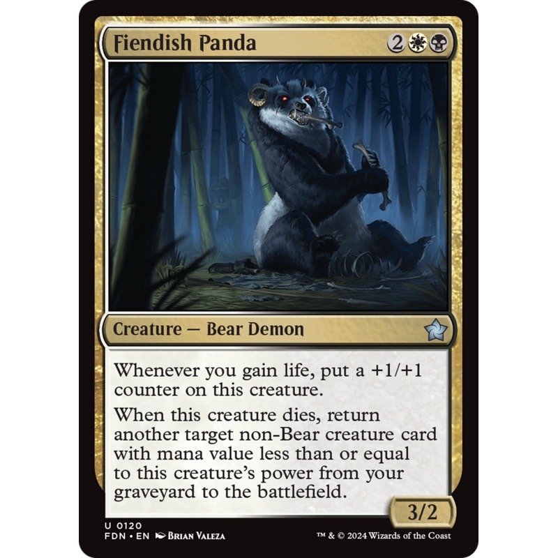 Fiendish Panda [Foundations]
