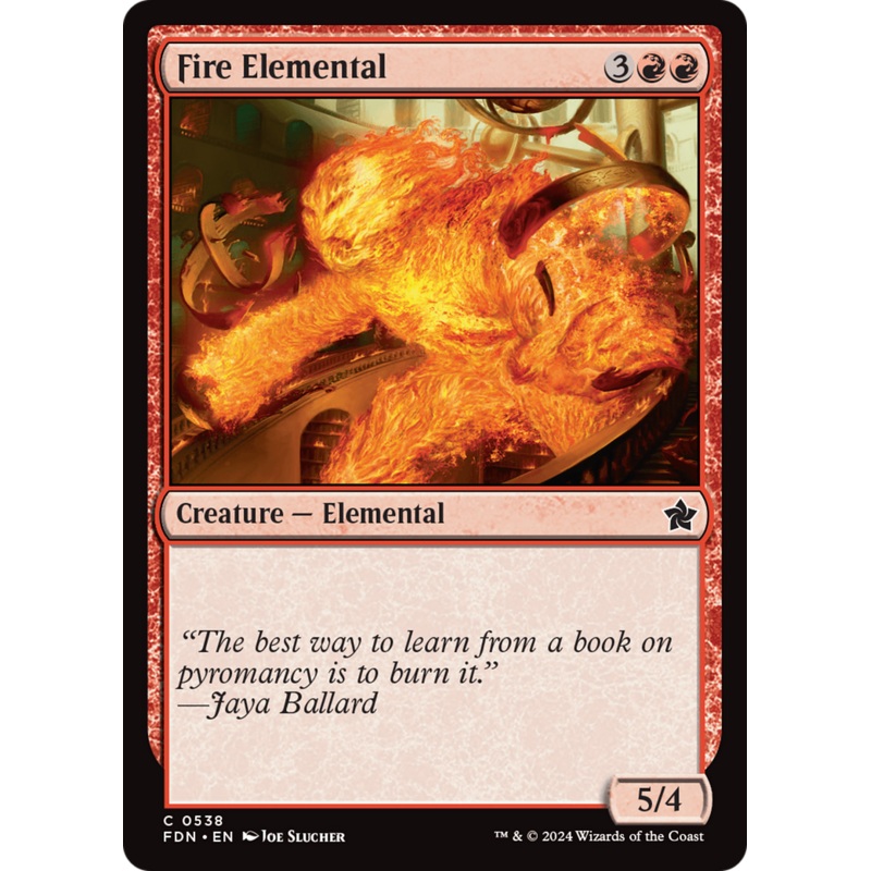 Fire Elemental [Foundations]