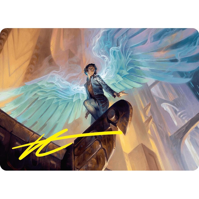 Giada, Font of Hope Art Card (20/54) (Gold-Stamped Signature) [Foundations Art Series]