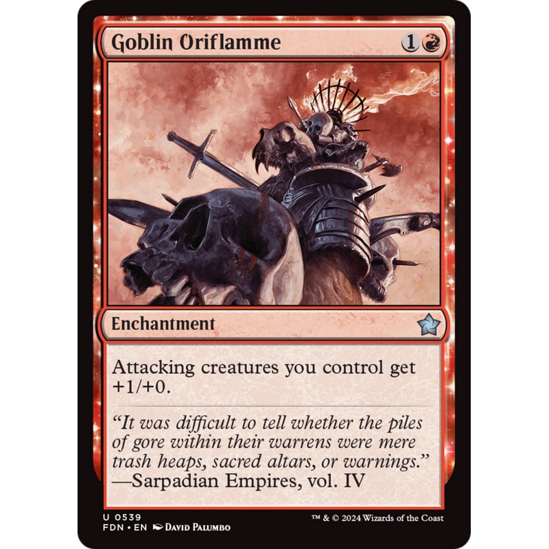 Goblin Oriflamme [Foundations]
