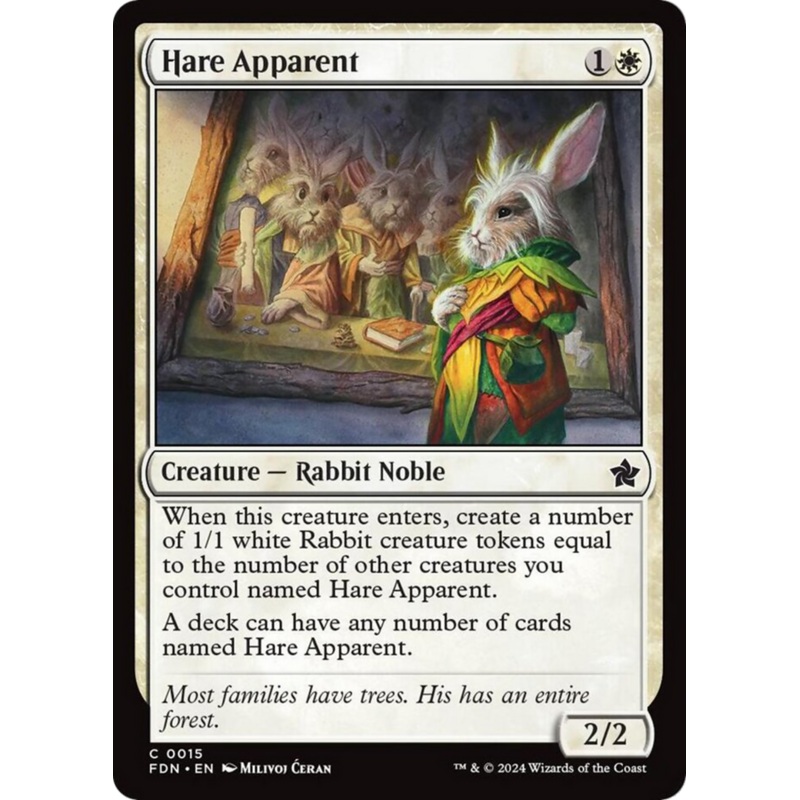 Hare Apparent [Foundations]