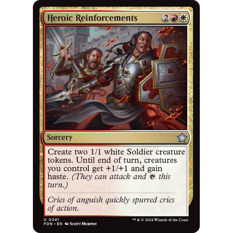 Heroic Reinforcements [Foundations]