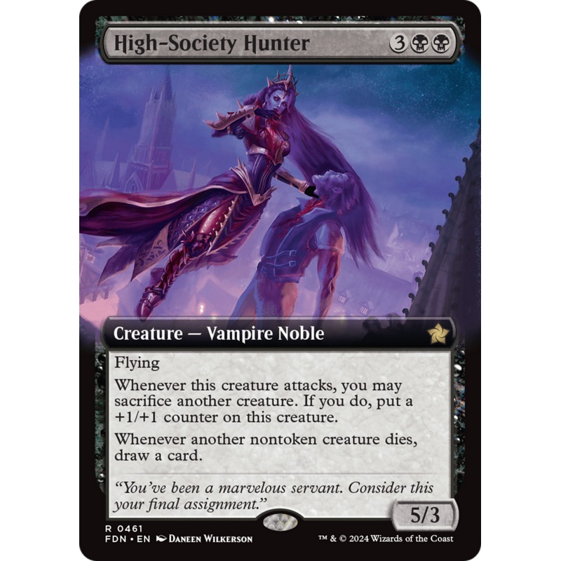 High-Society Hunter (Extended Art) [Foundations]